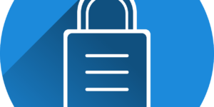 Free castle security locked vector